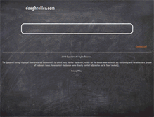 Tablet Screenshot of doughroller.com
